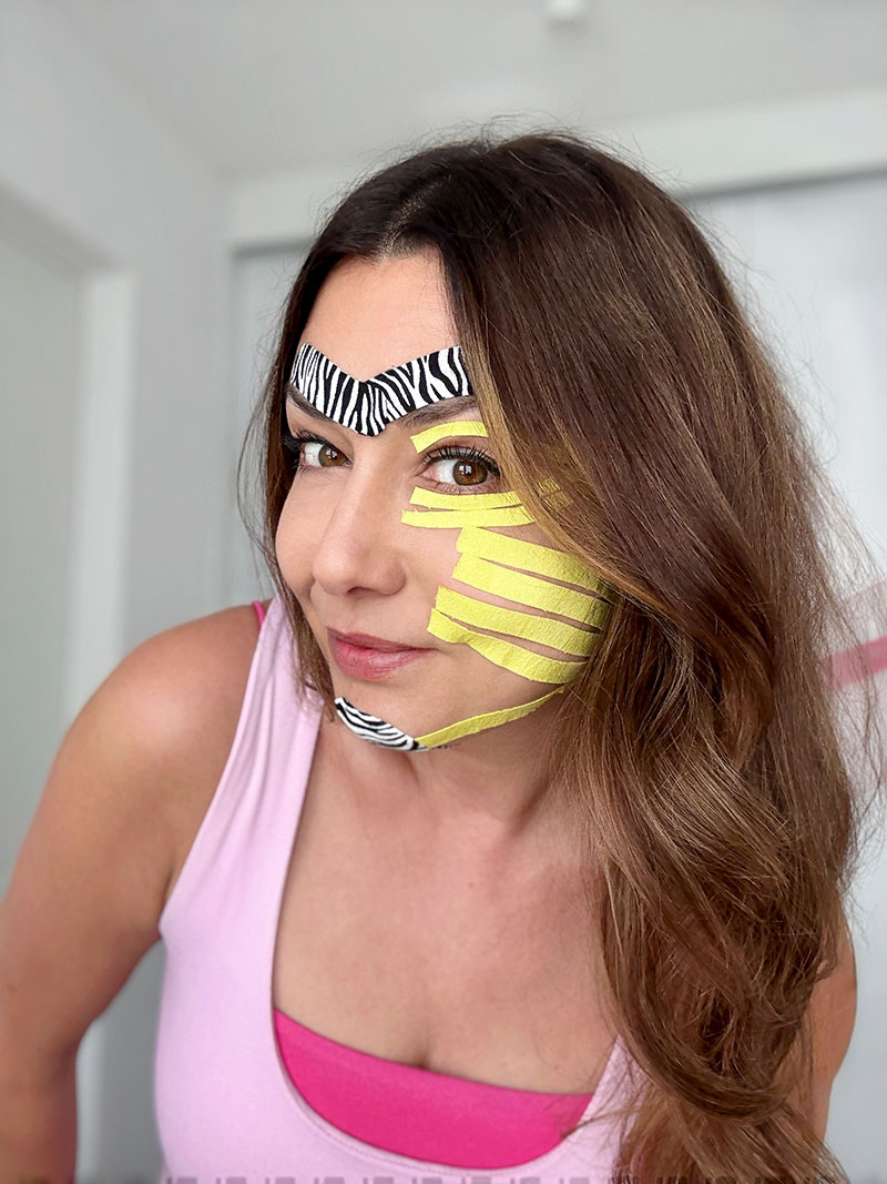 KURS ONLINE Kinesiotaping estetyczny PRO Joga Piękna