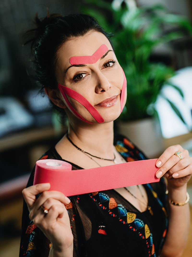 KURS ONLINE Kinesiotaping estetyczny PRO Joga Piękna