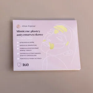 Plastry mimiczne przeciwzmarszczkowe Joga Piękna • Na całą twarz • 160 sztuk