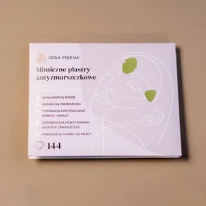 Plastry mimiczne Joga Piękna trójkątne •na czoło i lwia zmarszczkę • 144 sztuki