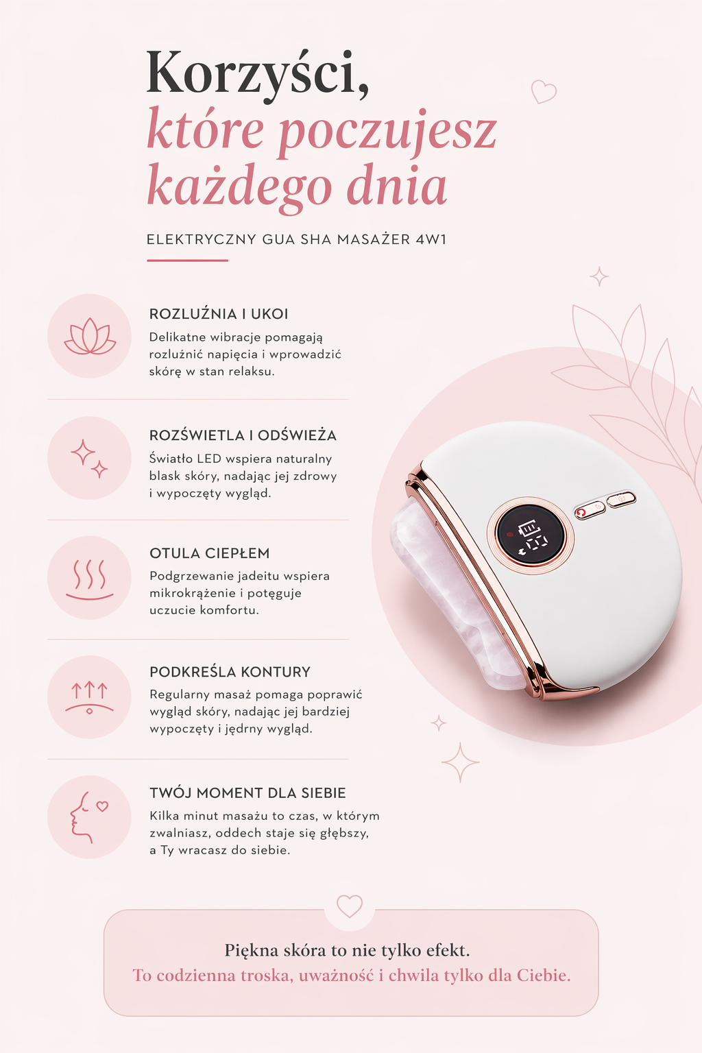 elektryczny gua sha masażer